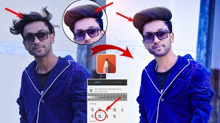 Autodesk Hair Editing Step By Step Autodesk Sketchbook Hair Editing  Sketchbook Hair Style Editing [upl. by Farron]