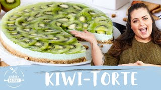 KiwiTorte 🥝 – OHNE BACKEN No Bake Cheesecake I Einfach Backen [upl. by Maya]