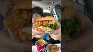 Raising Canes Full Menu raisingcanes mukbang foodreview shorts [upl. by Rasure568]