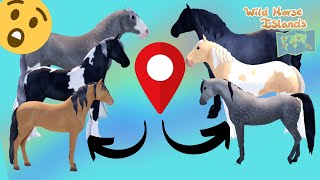 ALL WAYS ON HOW TO GET FAWN HORSES  Wild Horse Islands [upl. by Anenahs]