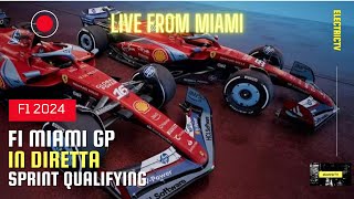 F1 LIVE FROM MIAMI  SPRINT QUALIFYING SHOW [upl. by Vod]