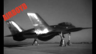 Chance Vaught XF7U Twin Jet Fighter 1948 Newsreel [upl. by Gaddi106]