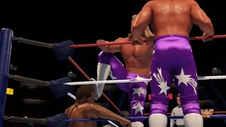 The Beverly Brothers vs The Bushwackers  WWE 2K24 Legends Wishlist [upl. by Pedrick]