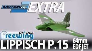 Freewing Lippisch P15 64mm EDF Jet  Extra Flight  Motion RC [upl. by Godber526]