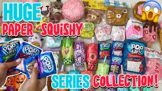 HUGE PAPER SQUISHY SERIES COLLECTION [upl. by Brodeur]