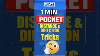 1 Min Pocket Distance amp Direction Tricks 😉😍 distanceanddirection tricks shorttrick kgsbanking [upl. by Islaen315]