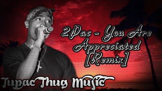 2Pac  You Are Appreciated Remix 2021 [upl. by Deppy]