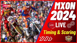 MXoN 2024 Live Timing MXoN Live Timing amp Scoring Motocross of Nations 2024 [upl. by Cressi]