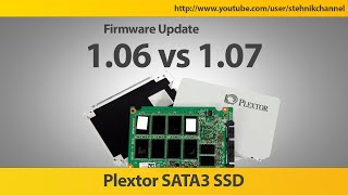 Plextor firmware update 107 [upl. by Nonnek]