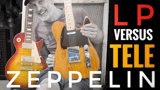 Zeppelin Clean Tone  Telecaster VS Les Paul [upl. by Joel]