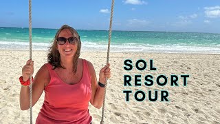 Sol Cayo Coco 2024 Beach Bliss amp Cuban Day Fun Hotel Tour [upl. by Anelec603]