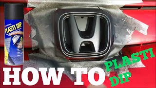 HowTo  PlastiDip Badges amp Emblems PROPERLY [upl. by Eustis]