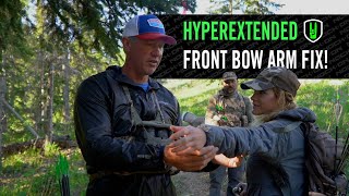 Hyperextended Front Bow Arm FIX [upl. by Kcirredal494]