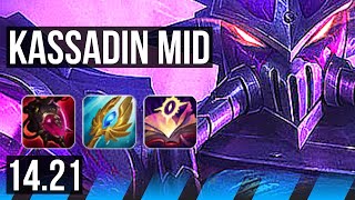 KASSADIN vs SWAIN MID  700 games  EUNE Grandmaster  1421 [upl. by Natrav309]