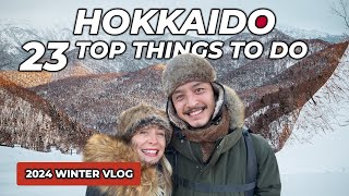 TOP 23 BEST THINGS to do in HOKKAIDO in 2024  Japan travel guide [upl. by Annunciata519]