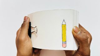 Pencil flipbook animation flipbook pencilflipbook [upl. by Einre509]