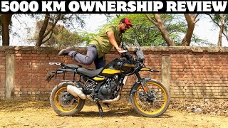 Is The Himalayan 450 Worth It 5000km Ownership Review  Watch Before Buying [upl. by Yves]