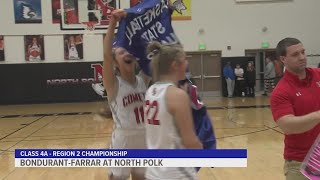 Area 4A and 5A teams punch their ticket to the IGHSAU state basketball tournament [upl. by Fife]