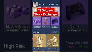 X Empire stock exchange 11 October  Musk Empire 11 Oct Stock Exchange 11 Oct X Empire investment [upl. by Rehptsirhc109]