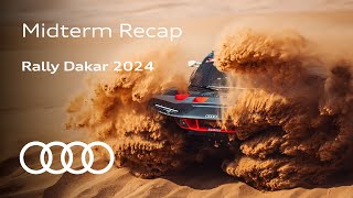 Midterm Recap Rally Dakar 2024  Audi [upl. by Allimaj]