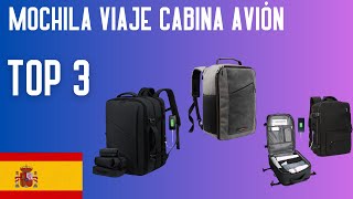 TOP 3  MEJORES MOCHILAS PARA VIAJE CABINA avión [upl. by Etireuqram126]