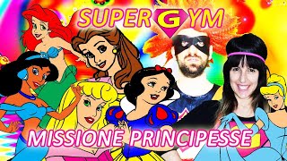 PRINCIPESSE IN PERICOLO SUPERGYM E IL CASTELLO INCANTATO  GINNASTICA PER BAMBINI con una favola [upl. by Proudman]