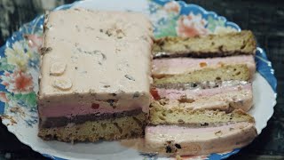 Cassata at Home  Perfect Cassata घर पे  Cassata Ice Cream  Recipe [upl. by Mascia502]