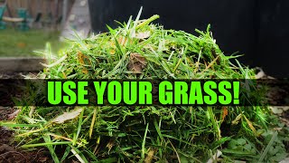 5 Ways To Use Grass Clippings In Your Garden [upl. by Nolahp]