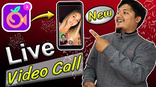 Live Video Call App In India  New Video Chat App 2021  Video Call With Girl 🤪  Peachat App Review [upl. by Letreece]