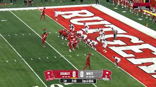 Rutgers 2024 Spring Game Highlights [upl. by Caassi]