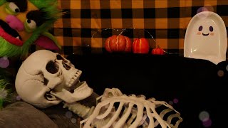 ASMR CosMonster Gives A BONECHILLING Skeleton Massage 💀 [upl. by Spike]