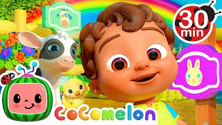 Baby Animals At The Farm  CoComelon Nursery Rhymes amp Kids Songs [upl. by Adniroc263]