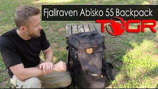 Fjallraven Abisko 55 Backpack  Review [upl. by Nauqes107]