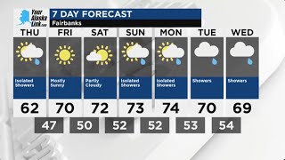 Fairbanks Weather for Thursday May 30 2024 [upl. by Etti]