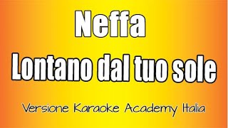 Neffa  Lontano dal tuo sole Versione Karaoke Academy Italia [upl. by Leda]