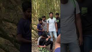 জঙ্গলের শুটিং YouTube shoorts shootingtime foryou vairalvideo actionmove shootingvideo [upl. by Clive]