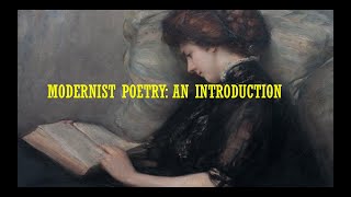 Modernist Poetry An Introduction [upl. by Socha]