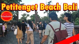 PETITENGET BEACH BALI  Today Seminyak Bali [upl. by Auburta]