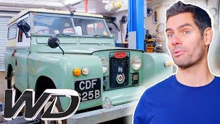 Elvis Revives 1964 Series 2A Land Rover With A Beautiful Finish  Wheeler Dealers Dream Car [upl. by Neibart]