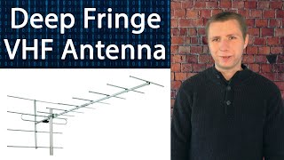 Stellar Labs Deep Fringe VHF TV Antenna Review  The Best for High VHF [upl. by Kirrad]