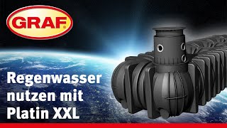 Flachtank Platin XXL – Regenwasser nutzen im XXLFormat  GRAF [upl. by Eusebio244]