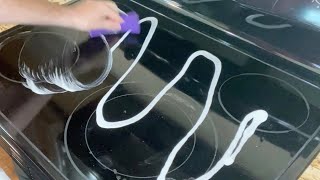 Bar Keepers Friend Review amp Demo For a Sparkling Cooktop [upl. by Sinnel90]