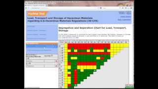 HazMat Tool  How To 1  Add HazMat  Hazard Classes and Check Segregation and Separation [upl. by Bennir376]