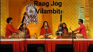 Raag Jog  Vilambit Ektaal  Anwesshaa Doverlane classicalmusic conference [upl. by Akirret]