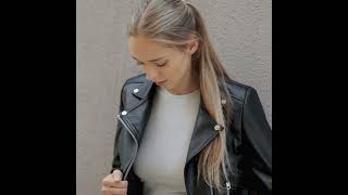 Womens Leather Jackets  ALiN [upl. by Temme623]