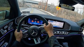 2024 MercedesAMG GLE 53 Coupe  POV Test Drive [upl. by Nuhsed527]