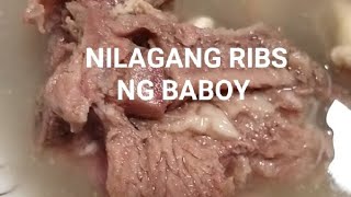 NILAGANG RIBS NG BABOY NAPAKASARAP [upl. by Arondel]