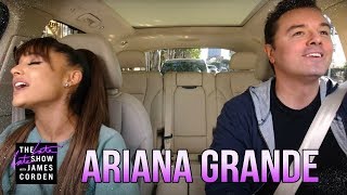 Ariana Grande amp Seth MacFarlane Carpool Karaoke [upl. by Forbes676]