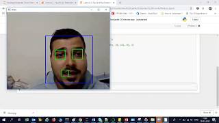 Face and Eye Detection from Videos using HAAR Cascade Classifier [upl. by Gwendolin330]