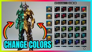 How To Change Colors In The First Descendant FULL GUIDE [upl. by Eellehs]